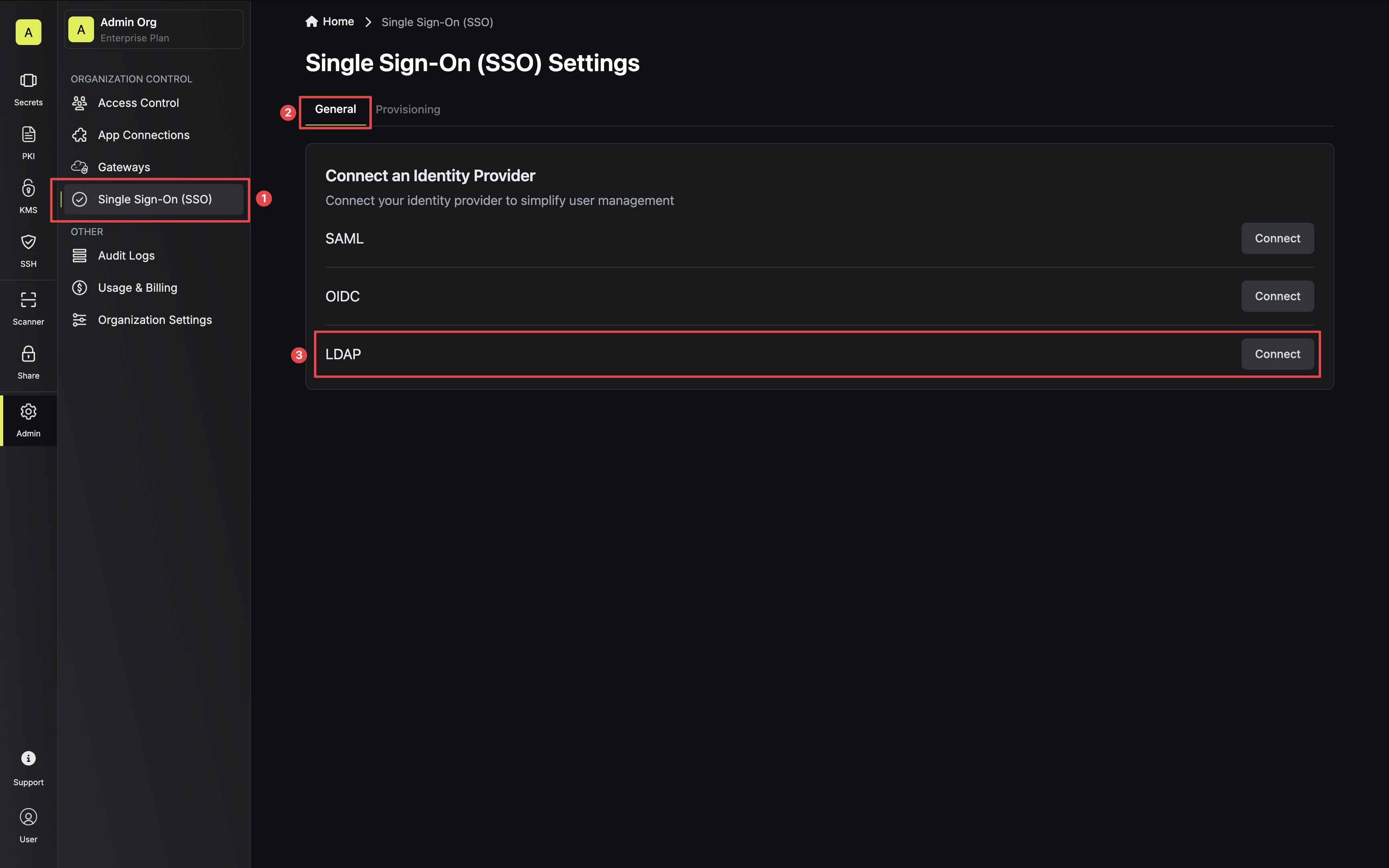 LDAP SSO Connect