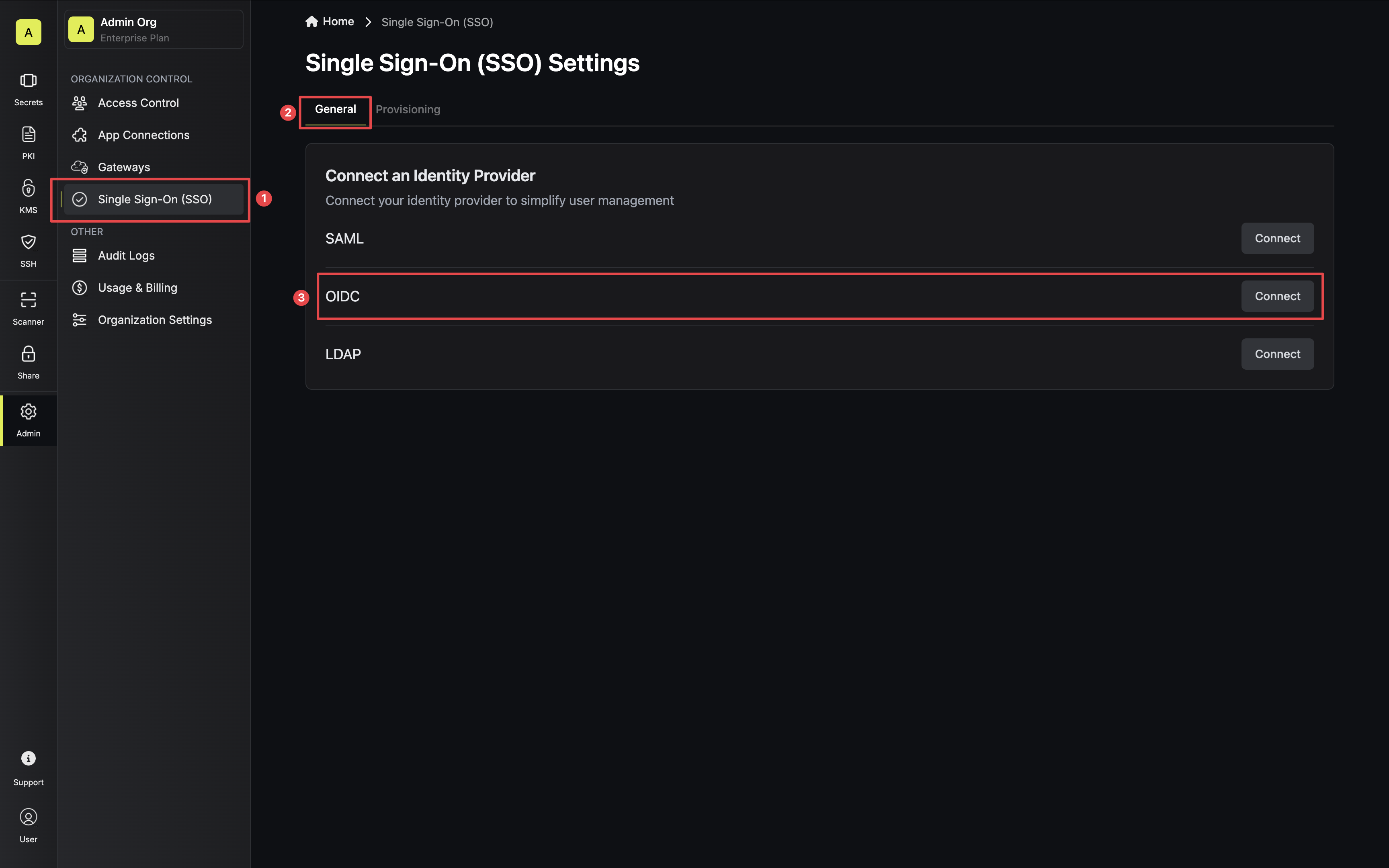 OIDC SSO Connect