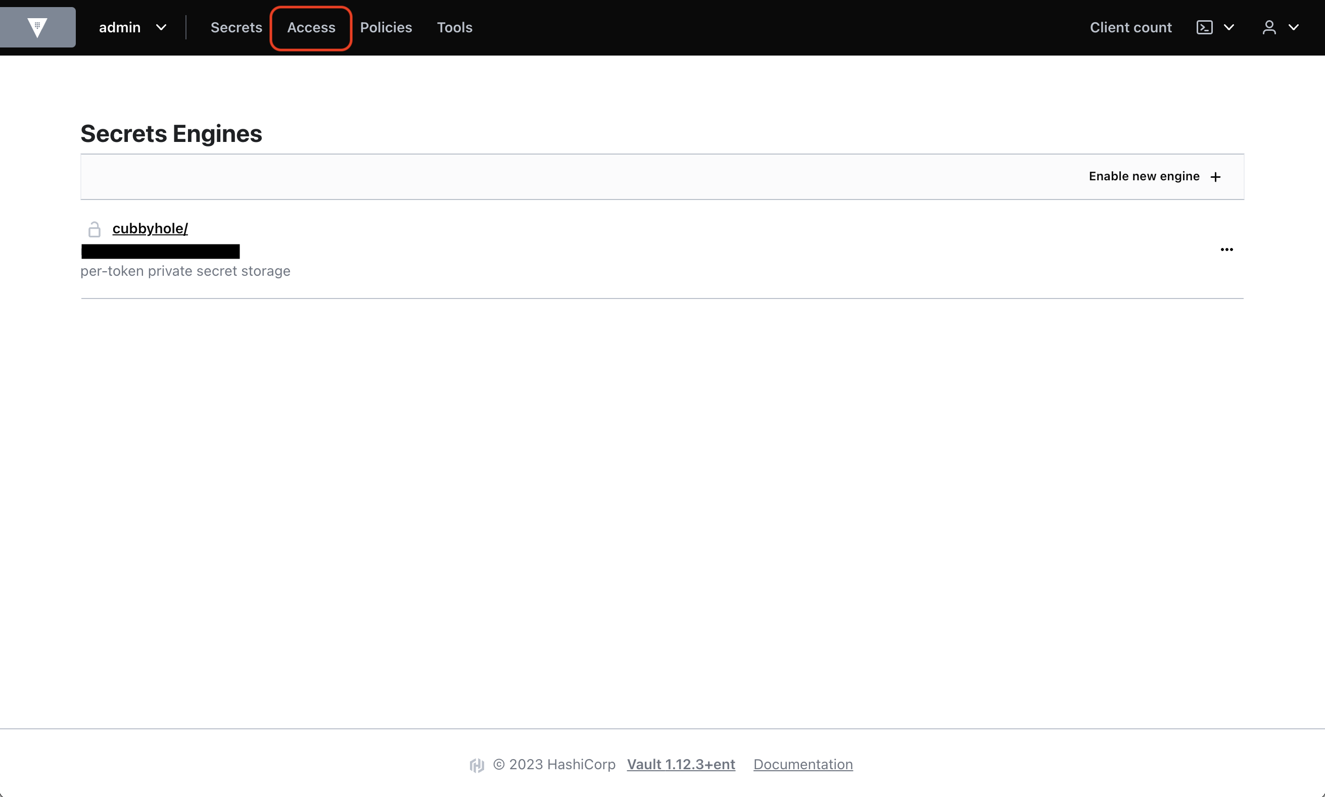 integrations hashicorp vault access