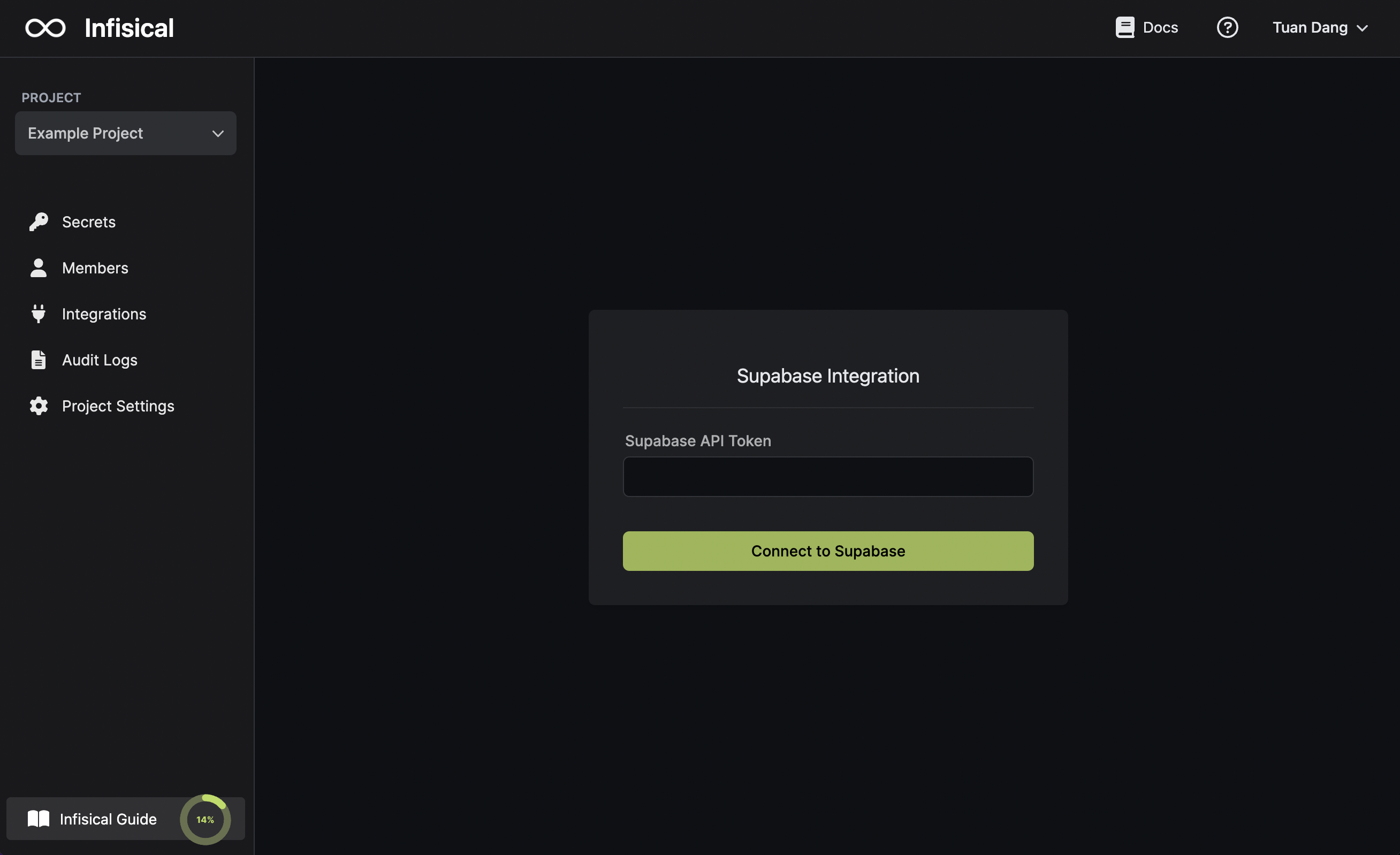 integrations supabase authorization