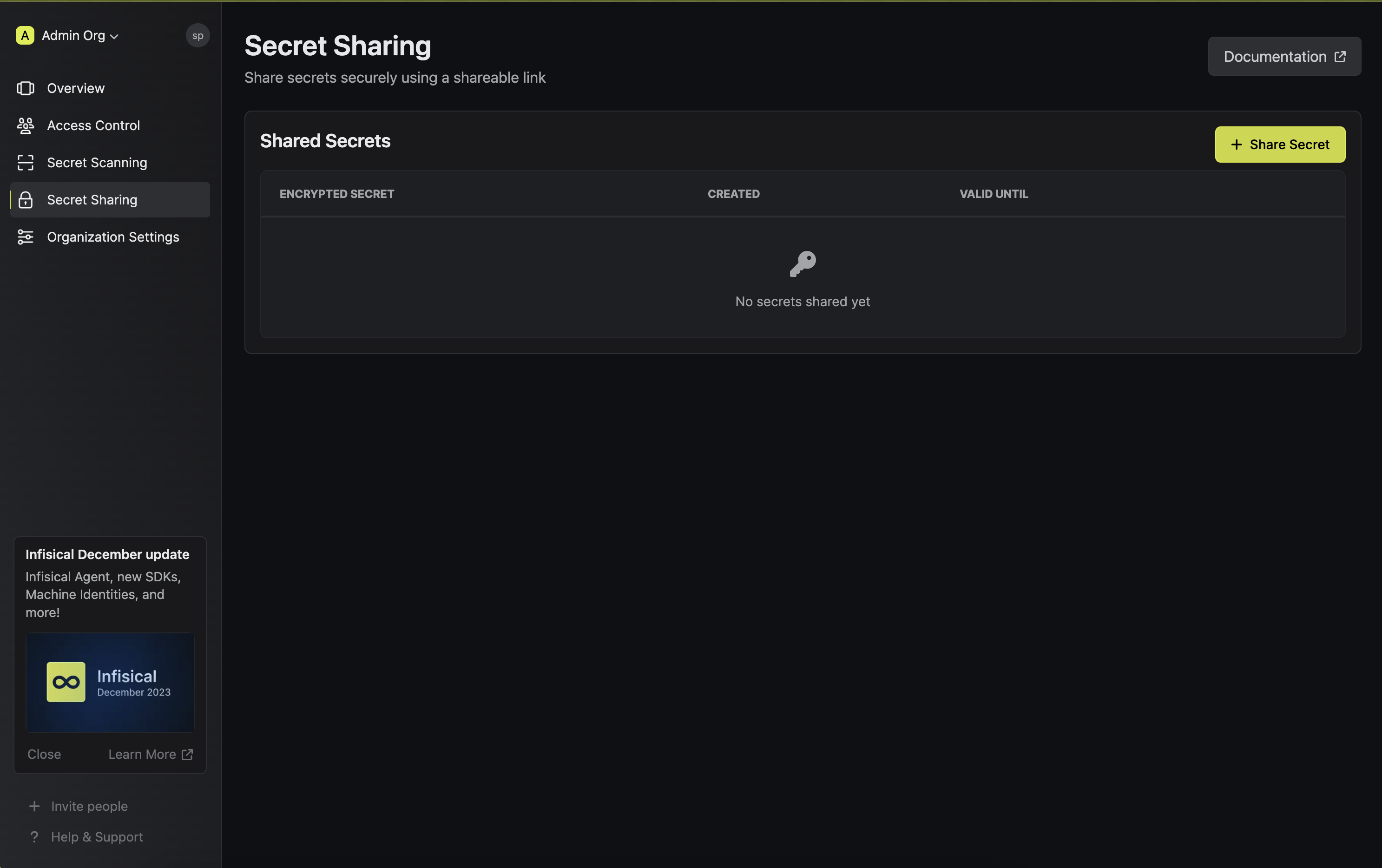 Secret Sharing