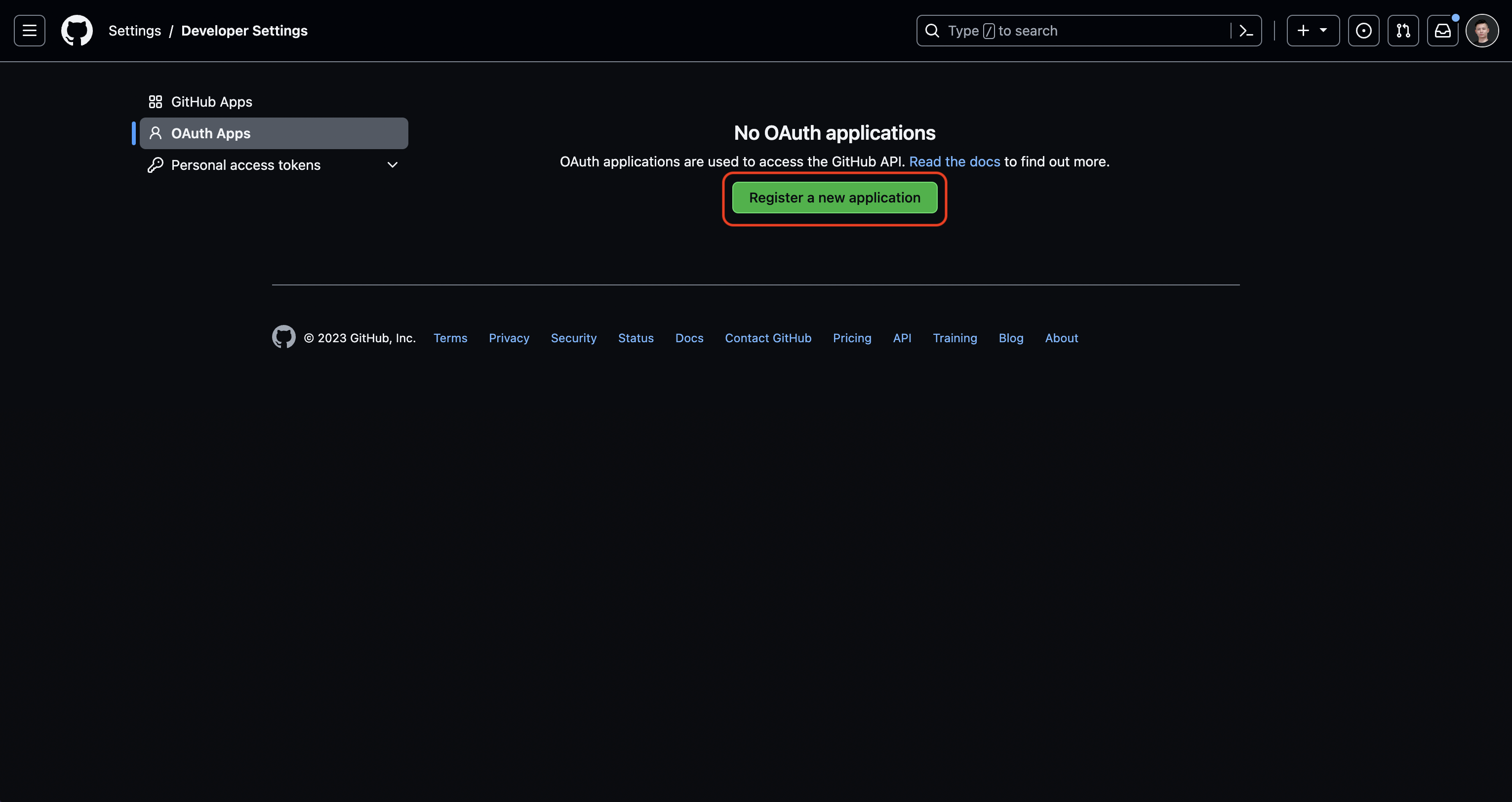 integrations github config