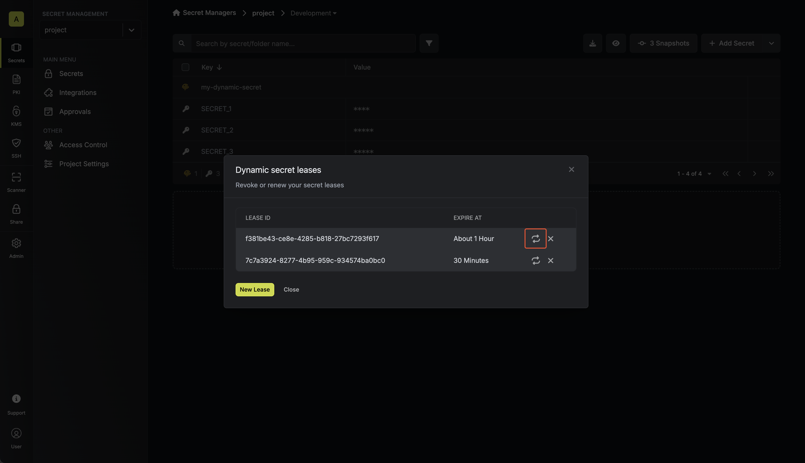 Provision Lease