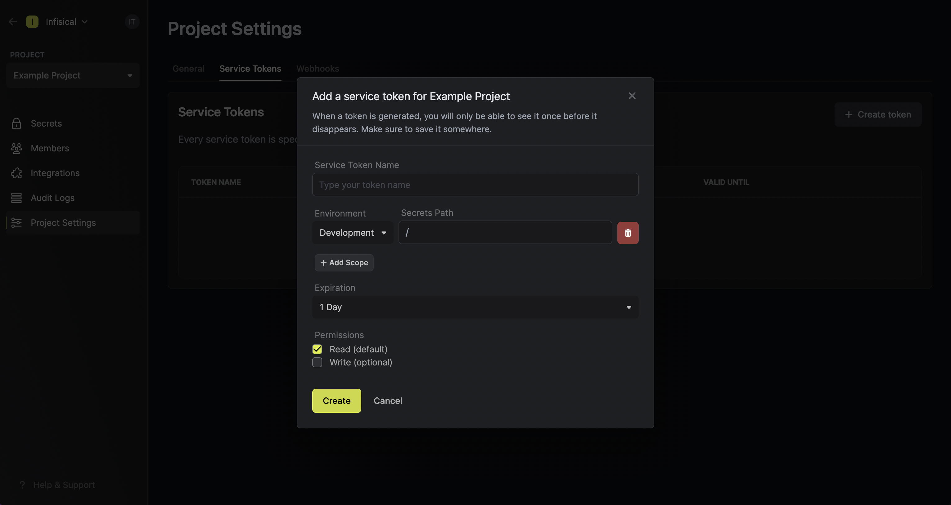 token add